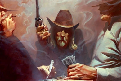 Dead, Gambling, Wild West, Mans, Weapon :: Wallpapers