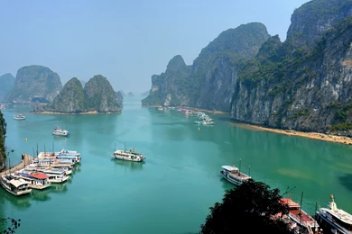 Ha Long Bay In Vietnam