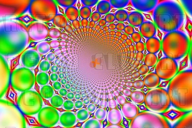 Royalty Free Retro Funky Wormhole Colorful Backgrounds With Retro ...