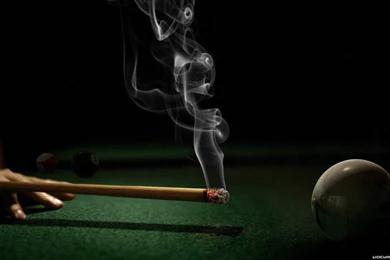 Smoke Billiards Tables Snooker Wallpapers