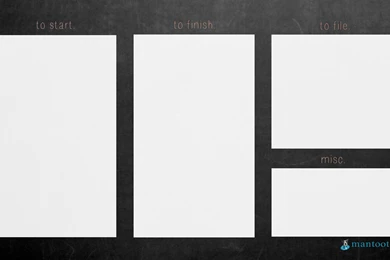 Organized Desktop Backgrounds