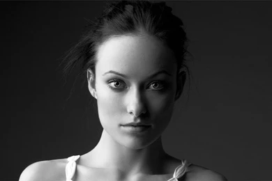 1920x1080 Olivia Wilde Black And White Portrait Desktop PC And Mac ...