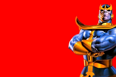 Thanos Red Marvel Comics Wallpapers