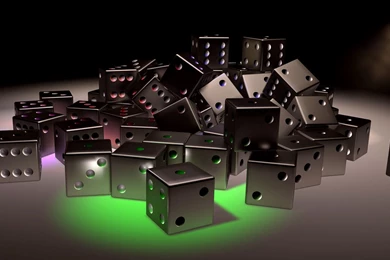 Black Dices Glow Wallpapers HD