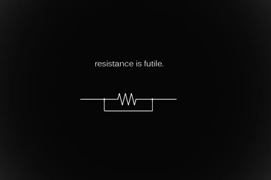 Resistance Is Futile Wallpapers [x post R/wallpapers] : Geek