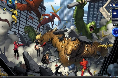 My Comic Book Desktop By Super Oz On DeviantArt