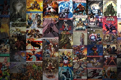 Civil War Marvel Comic Covers