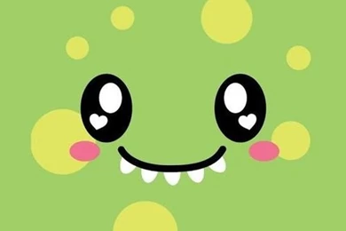 Adorable Ipod/iphone Wallpapers Of A Cute, Green Being Filling Your ...