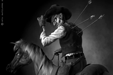 Zombie Cowboy Picture By Stusutcliffe