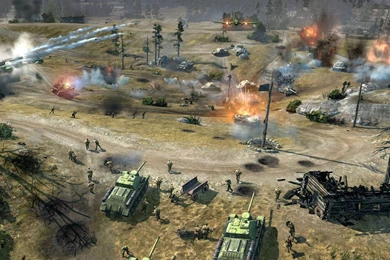 COMPANY OF HEROES Strategy Mmo Onlime Military War Shooter Action ...