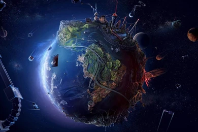 Download Earth Universe Android Mobile HD Wallpapers