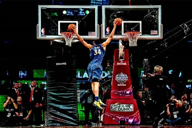 JaVale McGee Double Dunk Widescreen Wallpapers   Washington Wizards ...