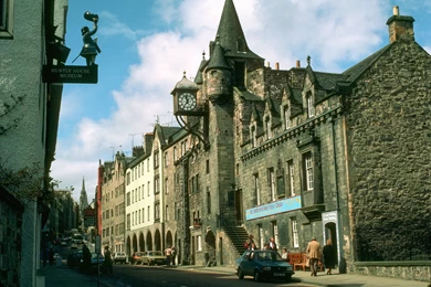 Edinburgh Canongate Tolisooth Royal Mile Wallpapers   (