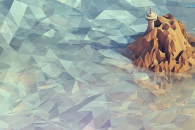 Mosaic Mountain Wallpapers   Vector Wallpapers