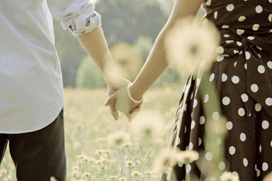 HOLDING HANDS WALLPAPER   (