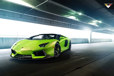 2014 Vorsteiner Lamborghini Aventador V Verde Ithaca Wallpapers ...