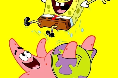 Spongebob and patrick cartoon mobile wallpaper 720x1280 4172 ...