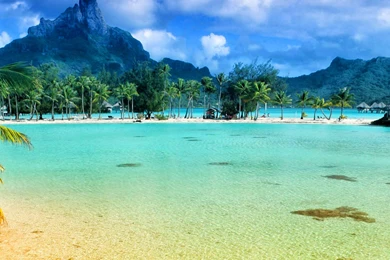 3872x2832px Bora Bora Island Lagoon
