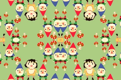 Snow White And The Seven Dwarfs Fabric   Heidikenney   Spoonflower