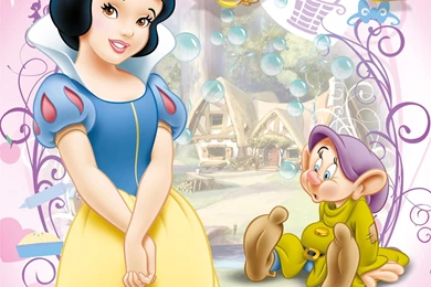 Snow White And The Seven Dwarfs Pricess Cartoon Backrounds.jpg