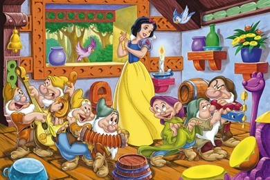 Snow White And The Seven Dwarfs Wallpapers For PC   Cartoons Wallpapers