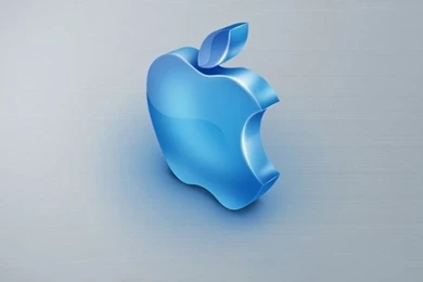 IWallpapers   Apple iPhone 5 3D Logo