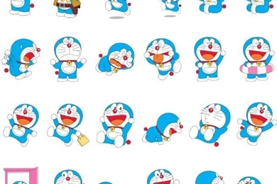Free Set Of Vector Cartoon Doraemon Icons » TitanUI