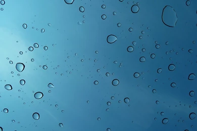 Rain Drops On Glass Wallpapers