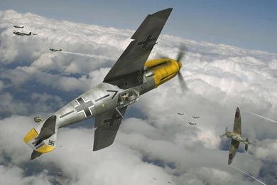 Airplane Fight In World War II Wallpapers   Artistic Wallpapers ...