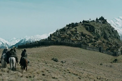 LORD OF THE RINGS Lotr Fantasy Two Towers Adventure City Castle ...