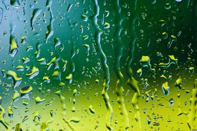 Rain Glass Water Drops Wallpapers