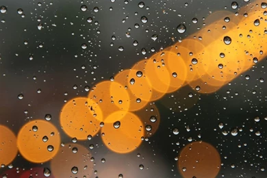 Light Rainwater Night iPad Air Wallpapers Download