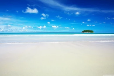 Paradise Beach HD Desktop Wallpapers : High Definition : Fullscreen ...