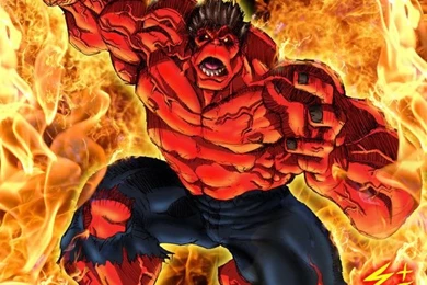 Red Hulk Smash By EricGuzman On DeviantArt