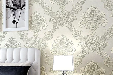 Online Get Cheap Gray Damask Wallpapers  Aliexpress.com
