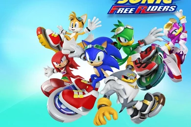 Sonic Free Riders Wallpapers By CrematorWii On DeviantArt