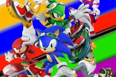 Wallpaper: Sonic Free Riders By DaBlackBlur On DeviantArt