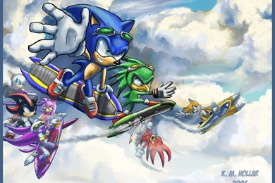 Sonicriders   DeviantArt