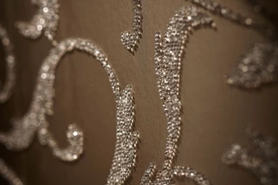 Maya Romanoff's Glass Beaded Wall Covering Used In A Hong Kong ...