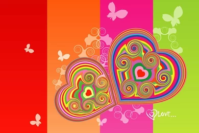 Art Hearts Love Butterflies Valentine Hd Wallpapers By JennyMari ...