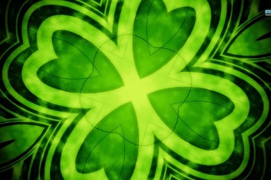 Four Leaf Clover Wallpapers   Abstract Wallpapers