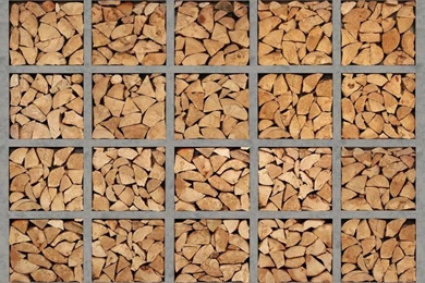 Log Wall Wallpapers Mural