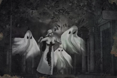 Halloween Dark Horror Ghost Occult Witch Satanic Gothic Wallpapers ...