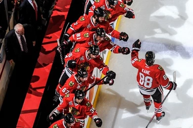 Stanley Cup Championship Banner Raising   Chicago Blackhawks ...