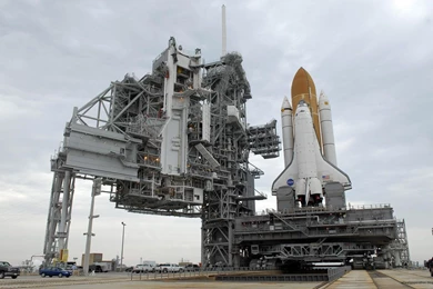 Space Shuttle Arrives To Launch Pad   1920x1200   Full HD 16/10 ...