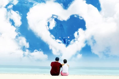 Couple Love Beach HD Wallpapers And Love Desktop Images