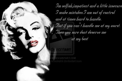 Marilyn Monroe Quotes Wallpaper. QuotesGram