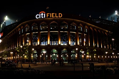 A Nighttime Shot Of Citi Field, As A Desktop...