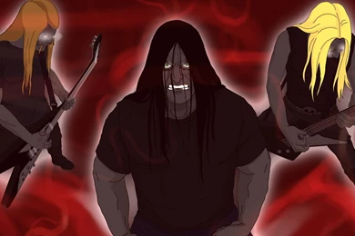 Dethklok Heavy Metal Music Cartoons Hard Rock Band Groups ...