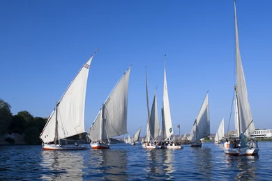 Sailing Vessels On The Nile River From Egypt Wallpapers :: HD ...